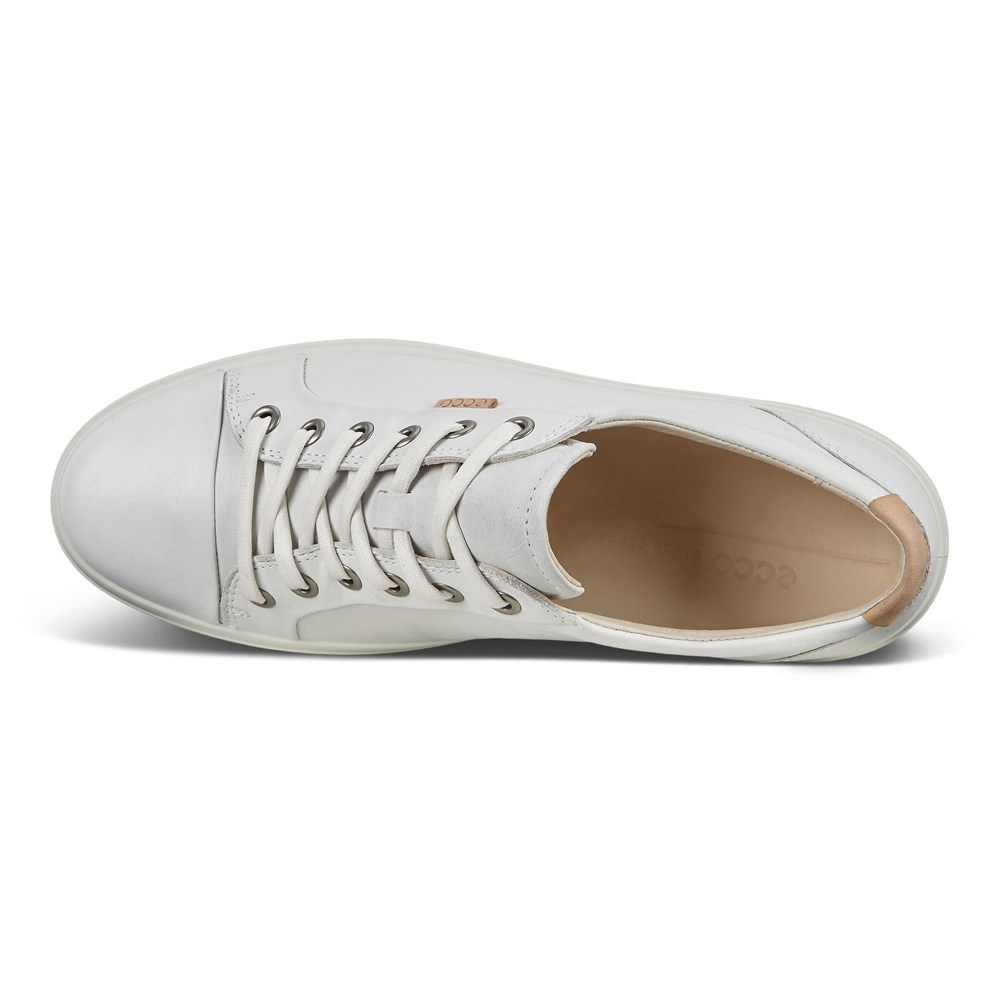 Tenis Mujer - ECCO Soft 7 Wedge - Blancos - CYO832179